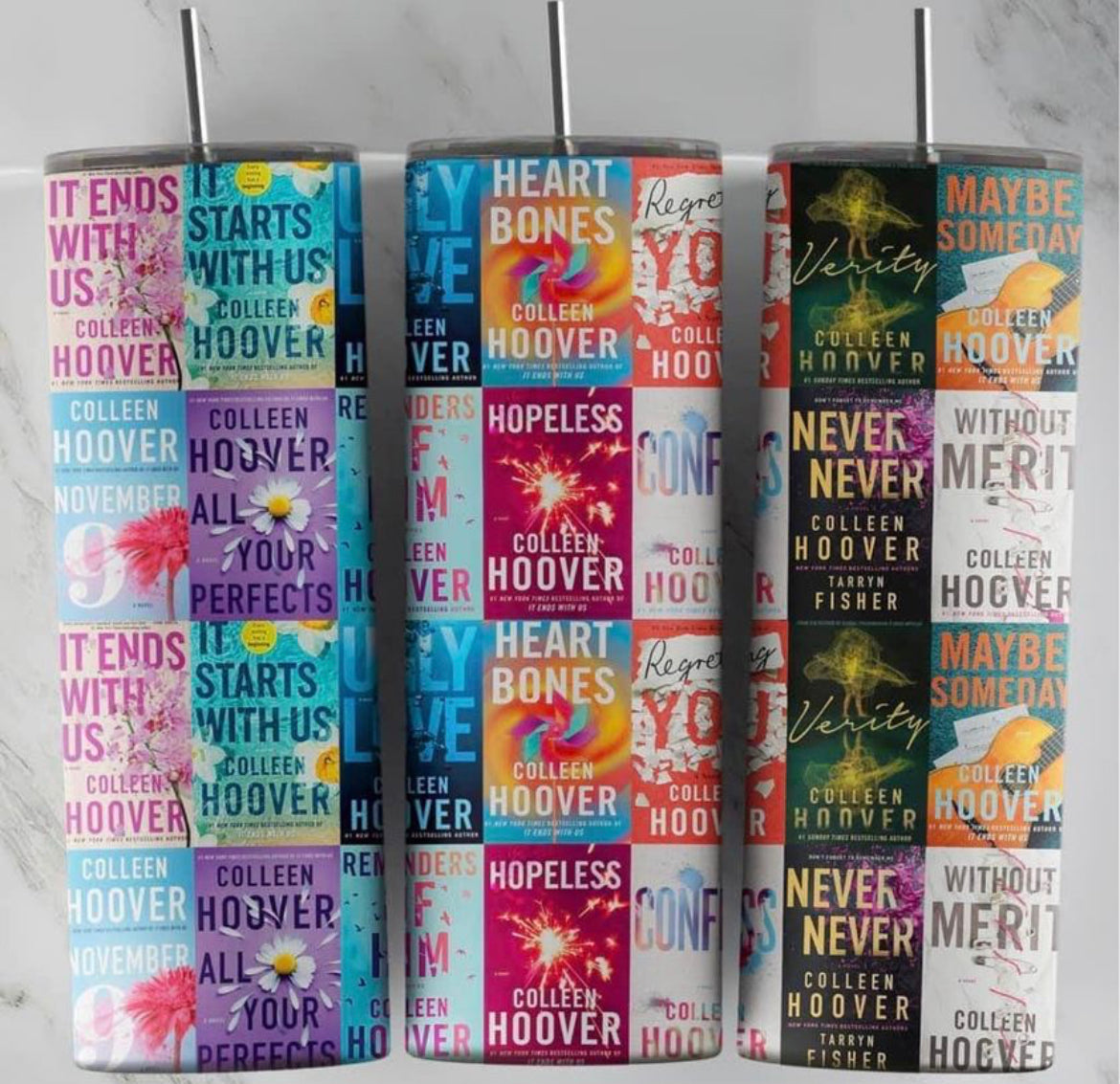 Colleen Hoover Tumbler