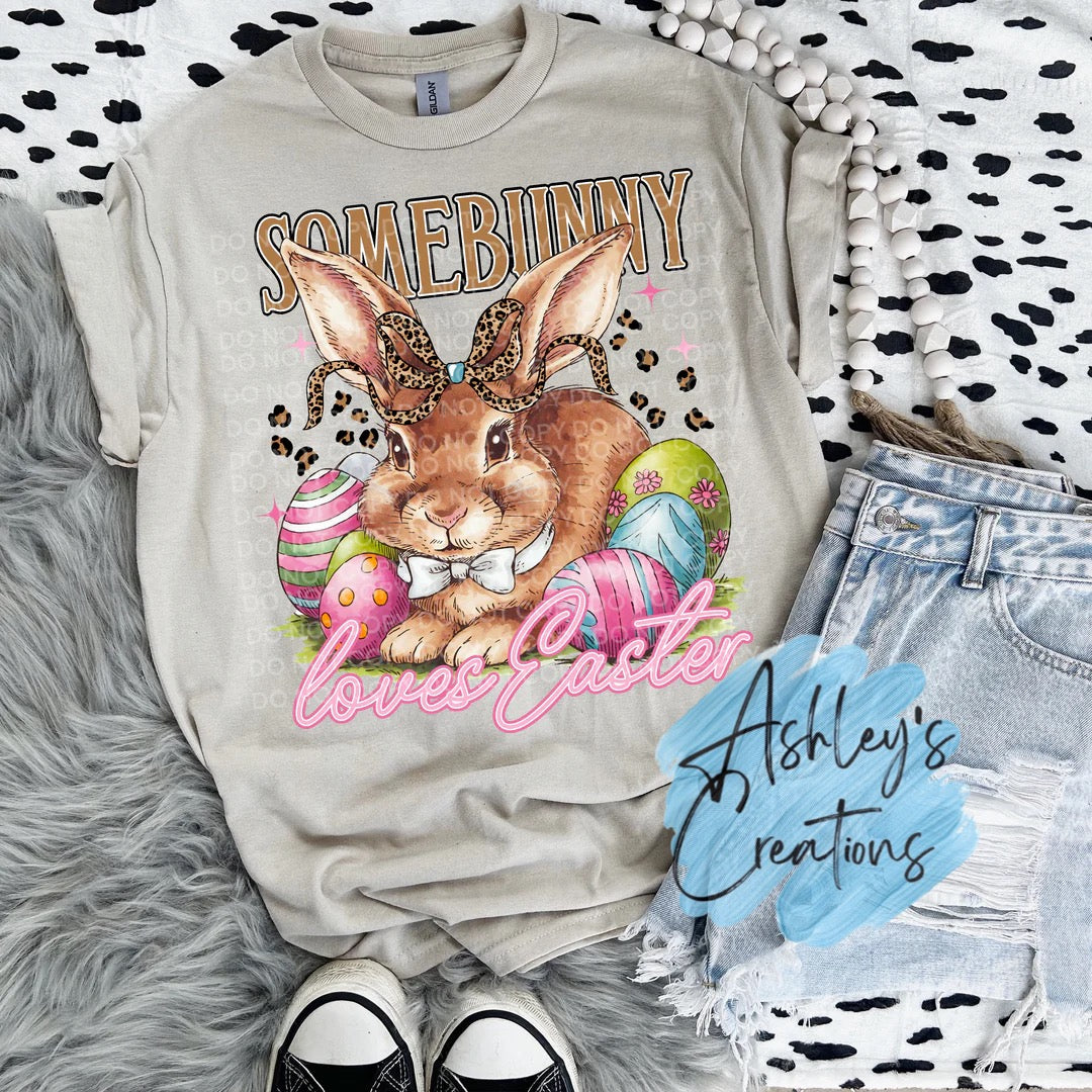 Somebunny Loves Easter Shirt