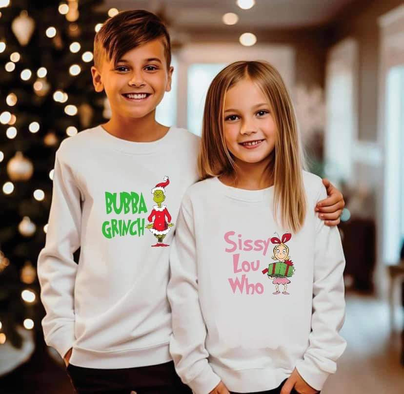 Bubba Grinch or Sissy Lou Who Shirt