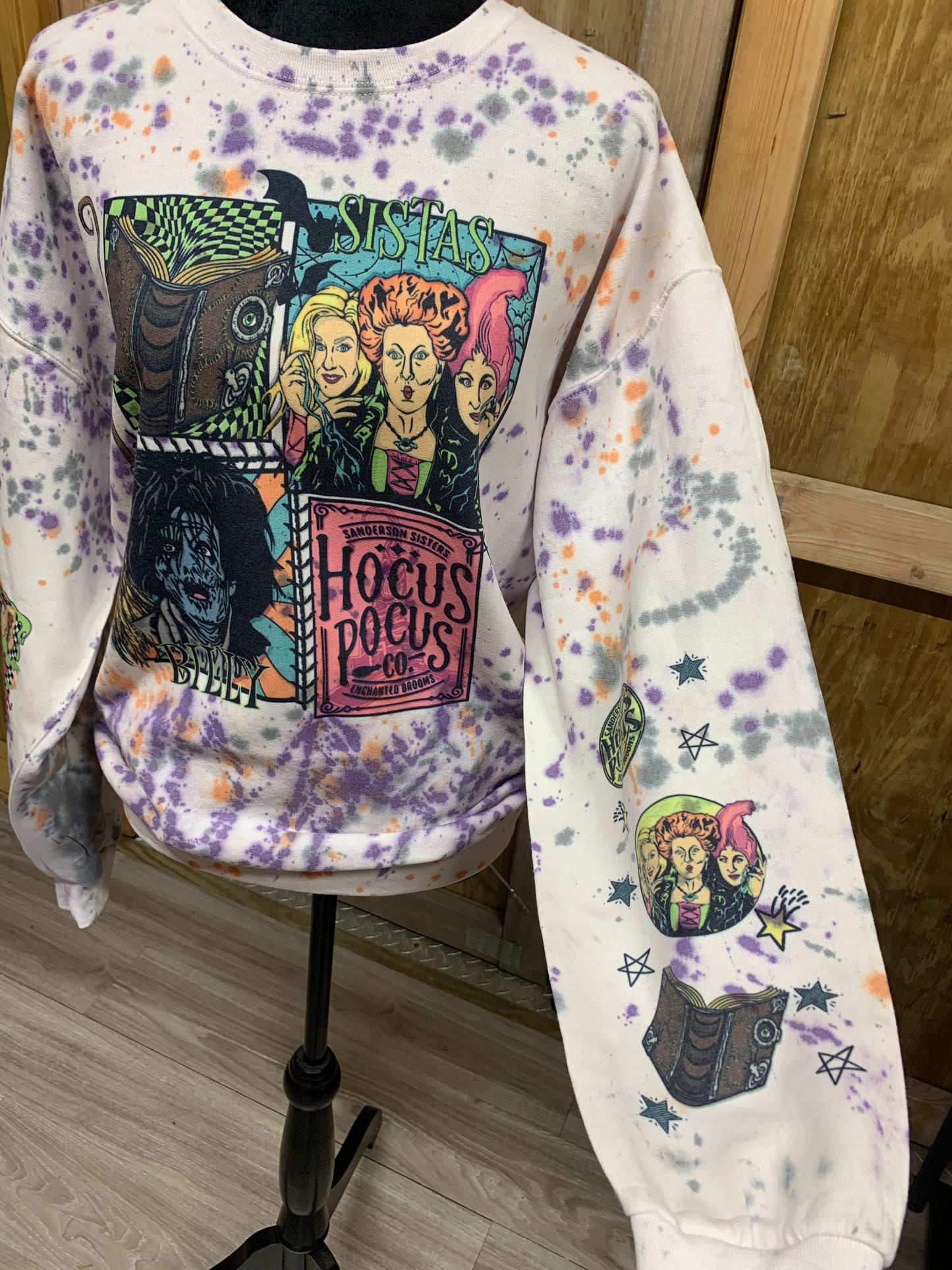 HP tie dyed Sweatshirt