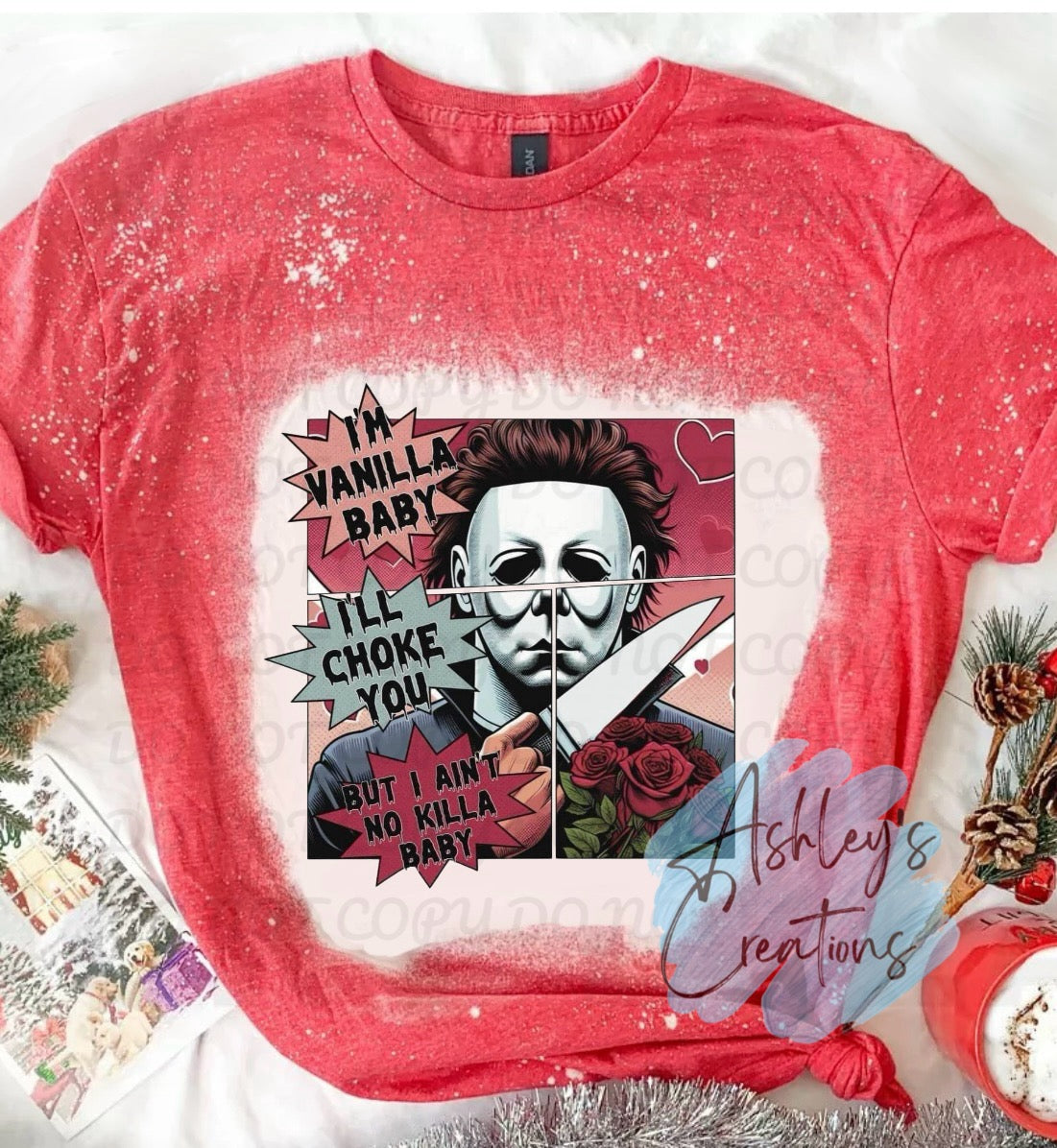 I’m Vanilla Baby I’ll Choke You But I Ain’t No Killa Baby Shirt