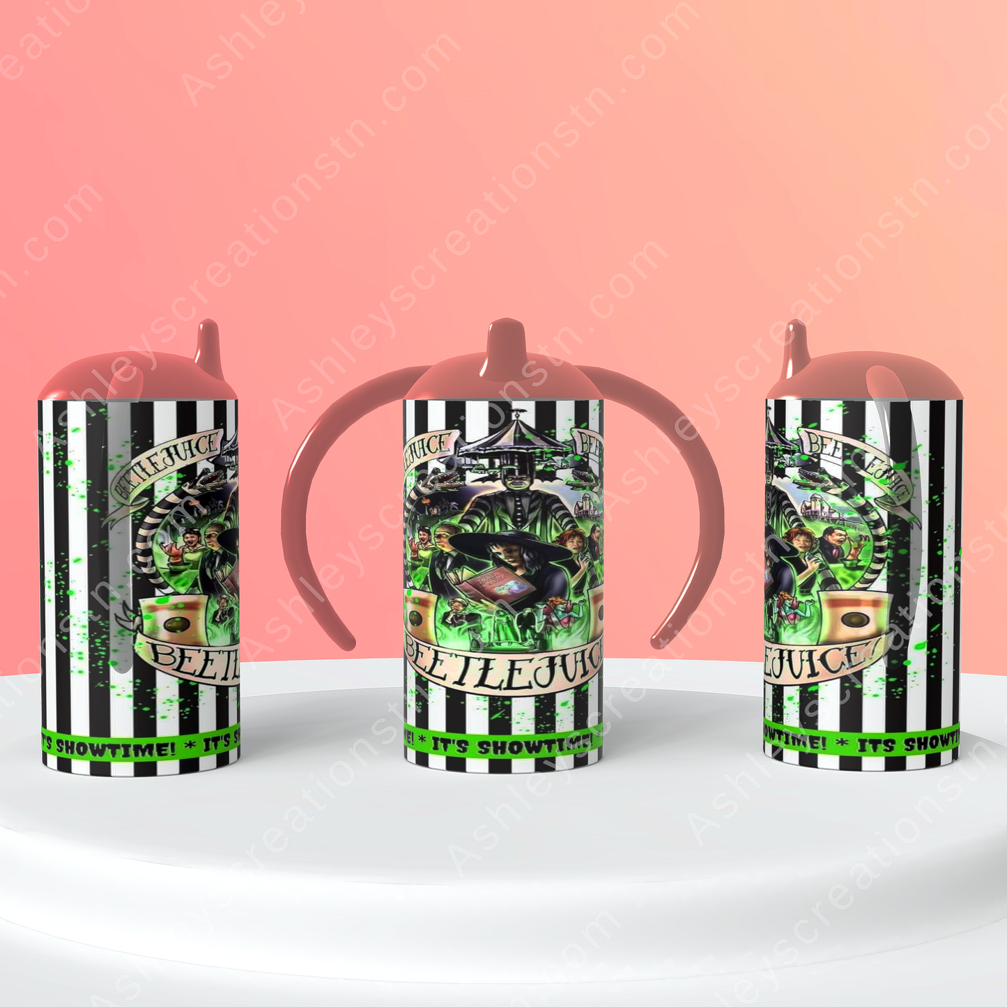 BEETLEJUICE stripped Tumbler