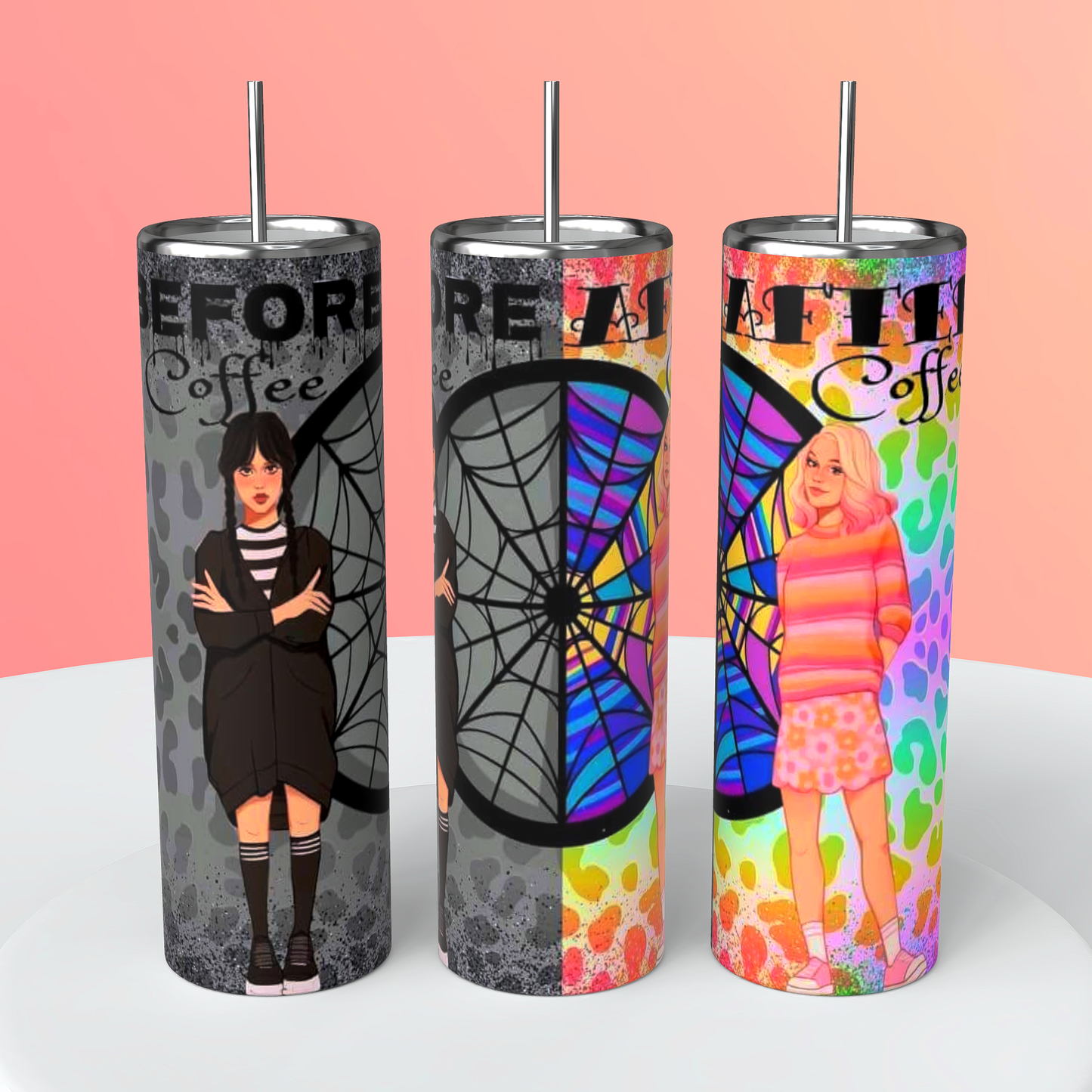 Wednesday & Enid Tumbler