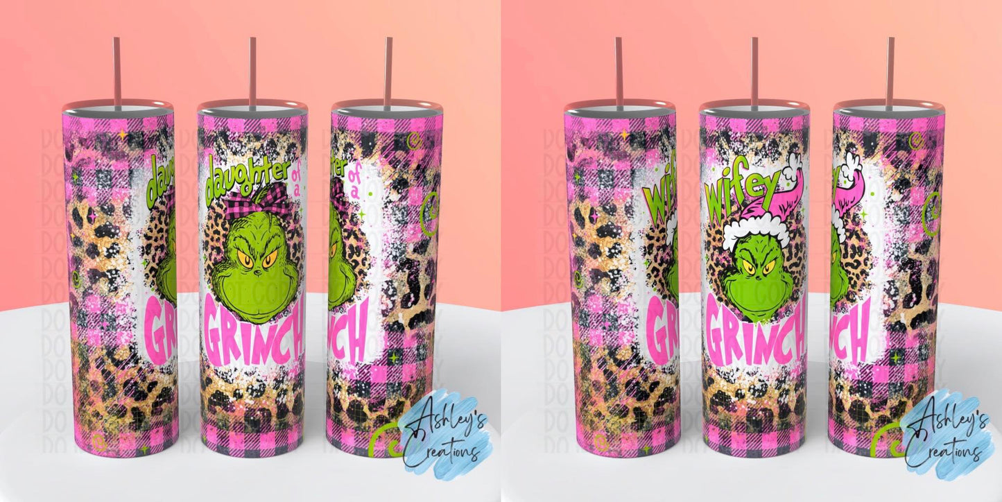 GRINCH TUMBLERS