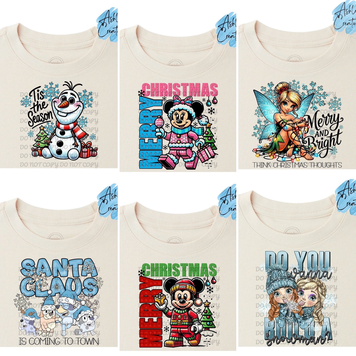 Youth Christmas Character Shirts