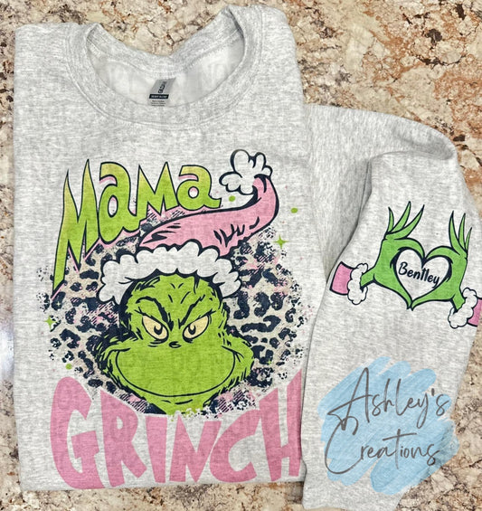 Mama Grinch Sweatshirt