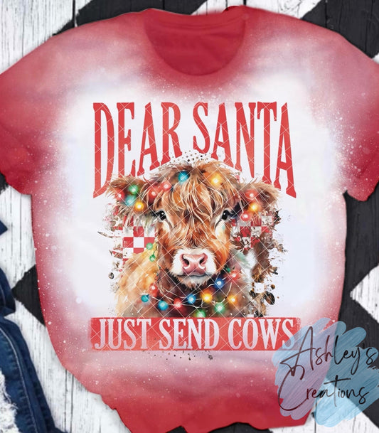 Dear Santa Just Send Cows