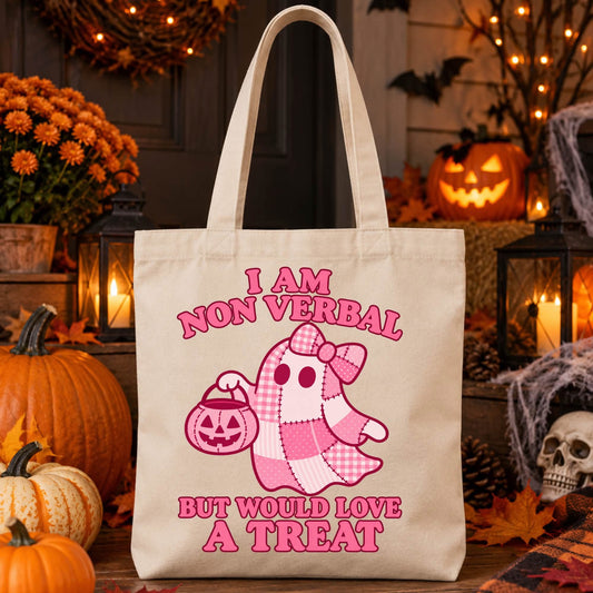 I am Nonverbal but would love a treat-treat bags