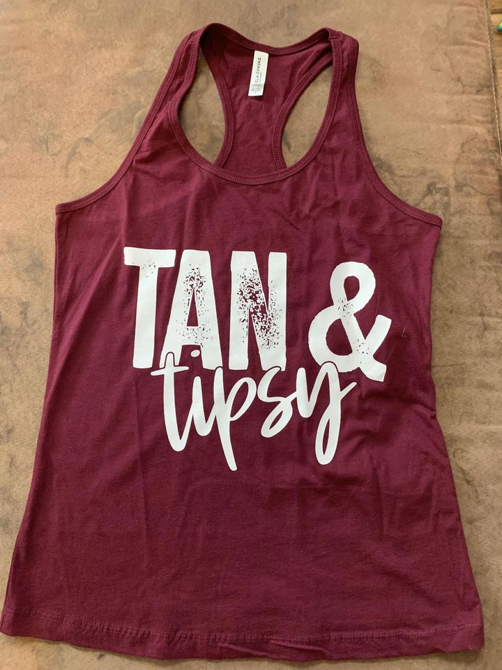 Tan & Tipsy Tank Top