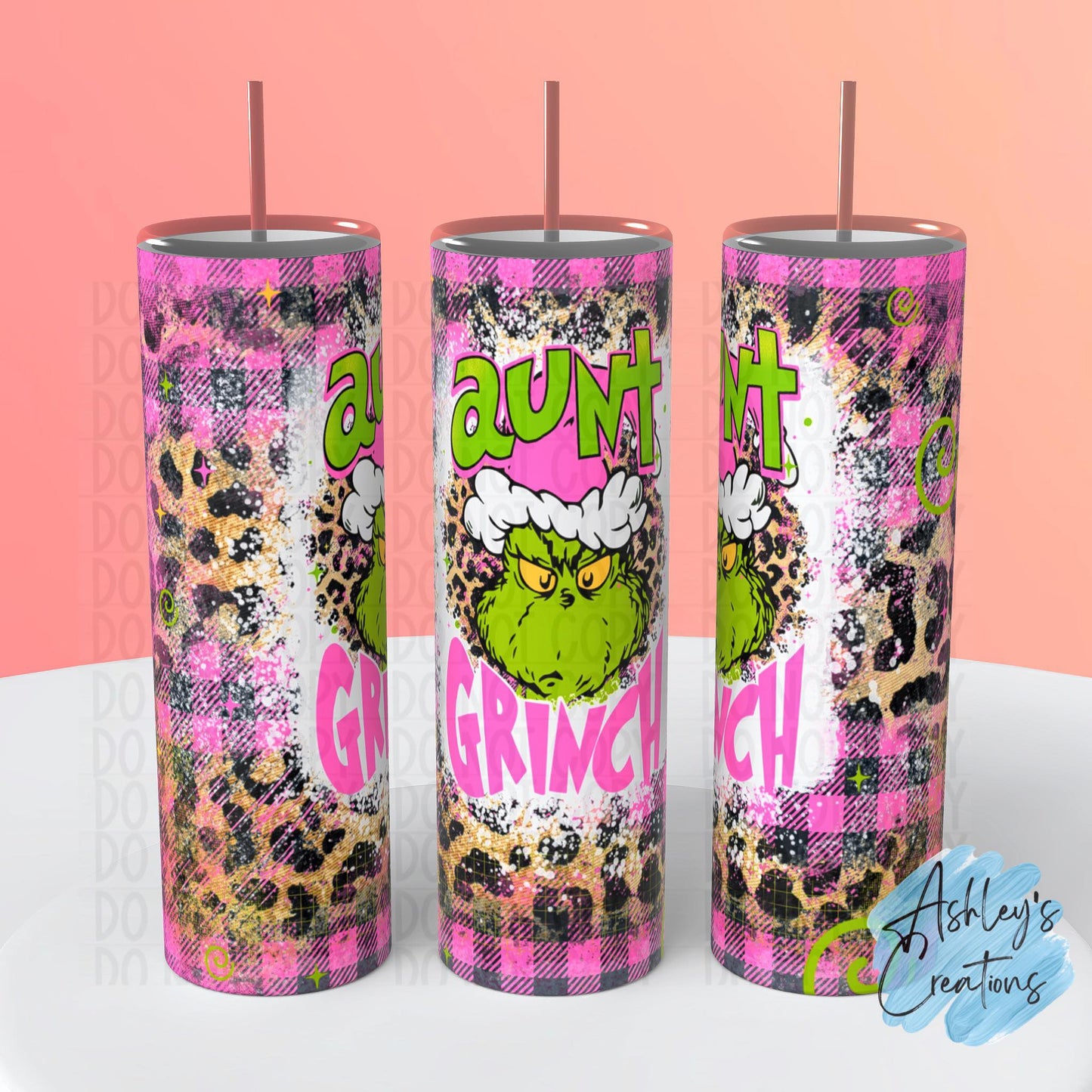 GRINCH TUMBLERS