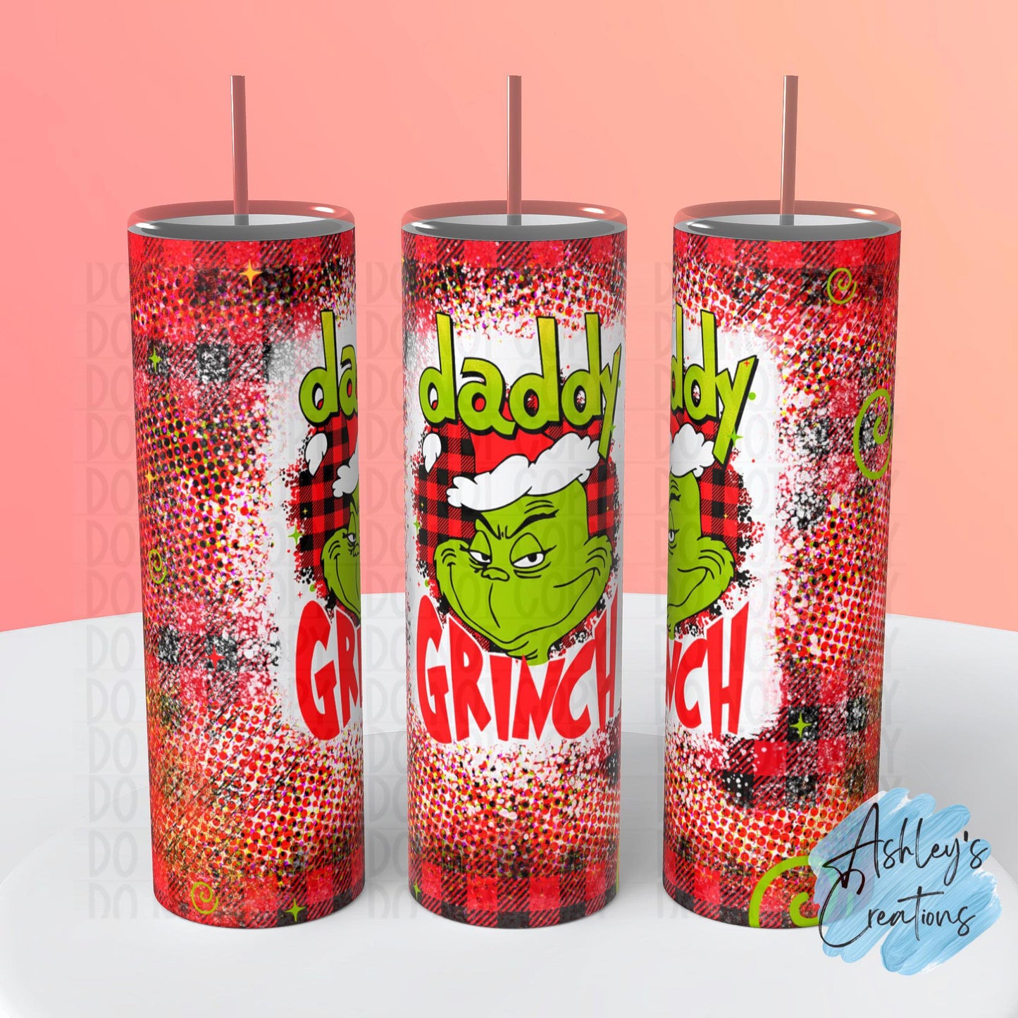 GRINCH TUMBLERS