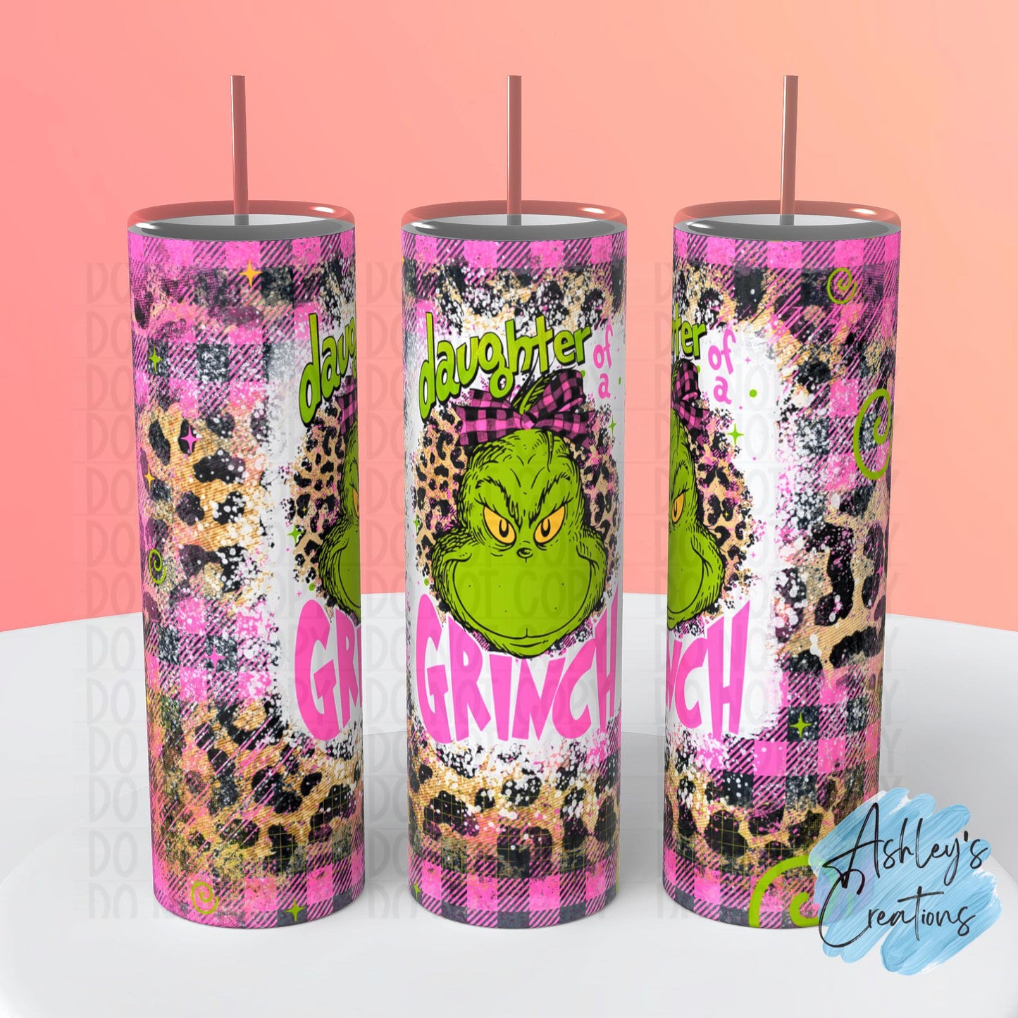 GRINCH TUMBLERS