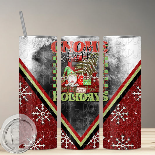 GNOME FOR THE HOLIDAYS TUMBLER