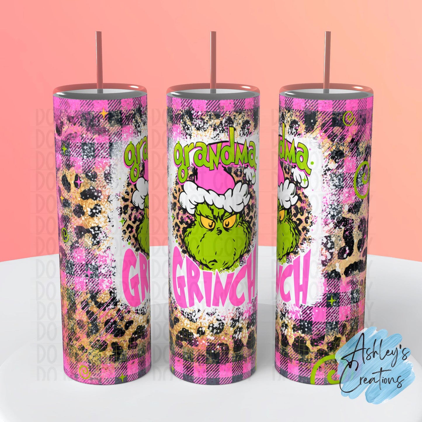 GRINCH TUMBLERS