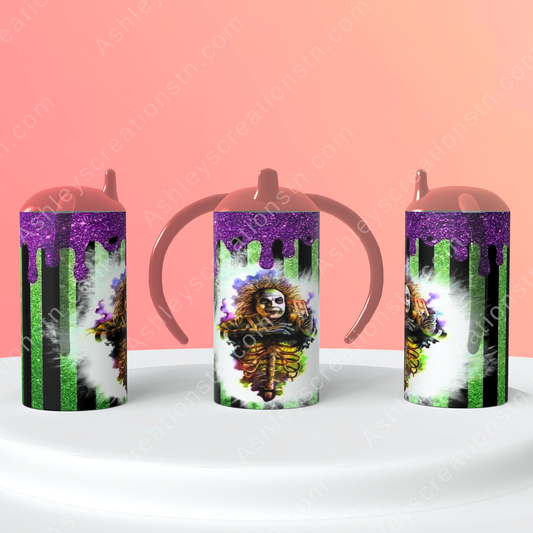 BEETLEJUICE Glitter Tumbler