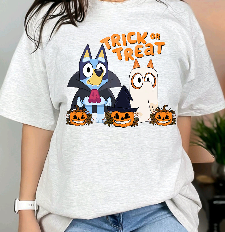 Bluey Trick or Treat Shirt