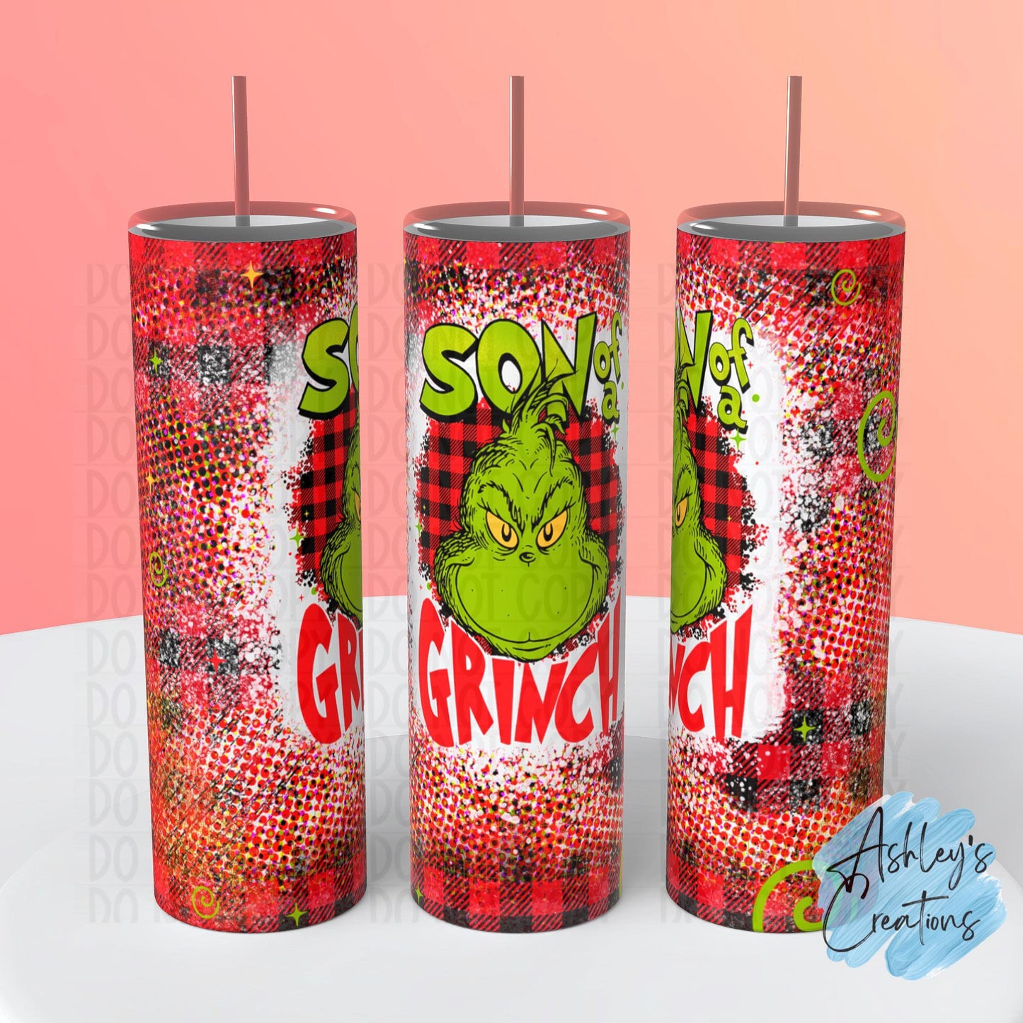 GRINCH TUMBLERS