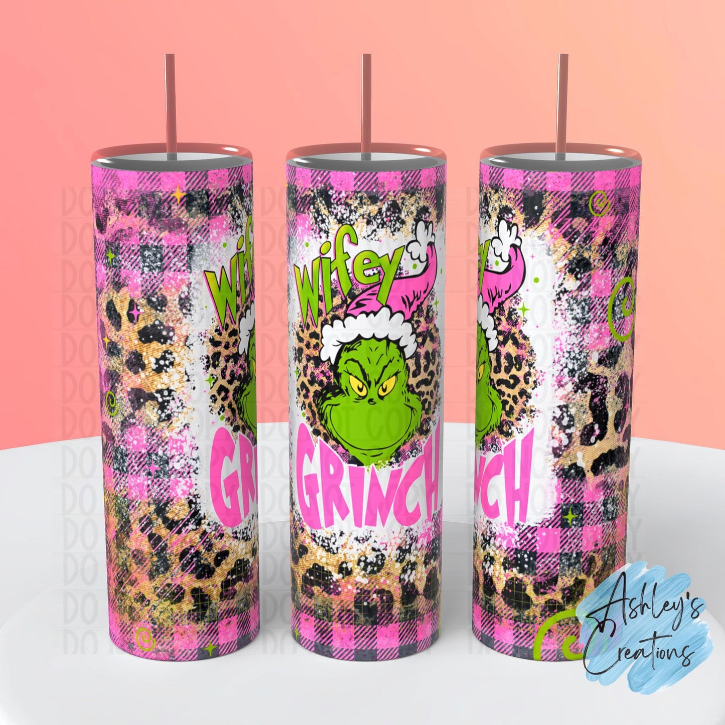 GRINCH TUMBLERS