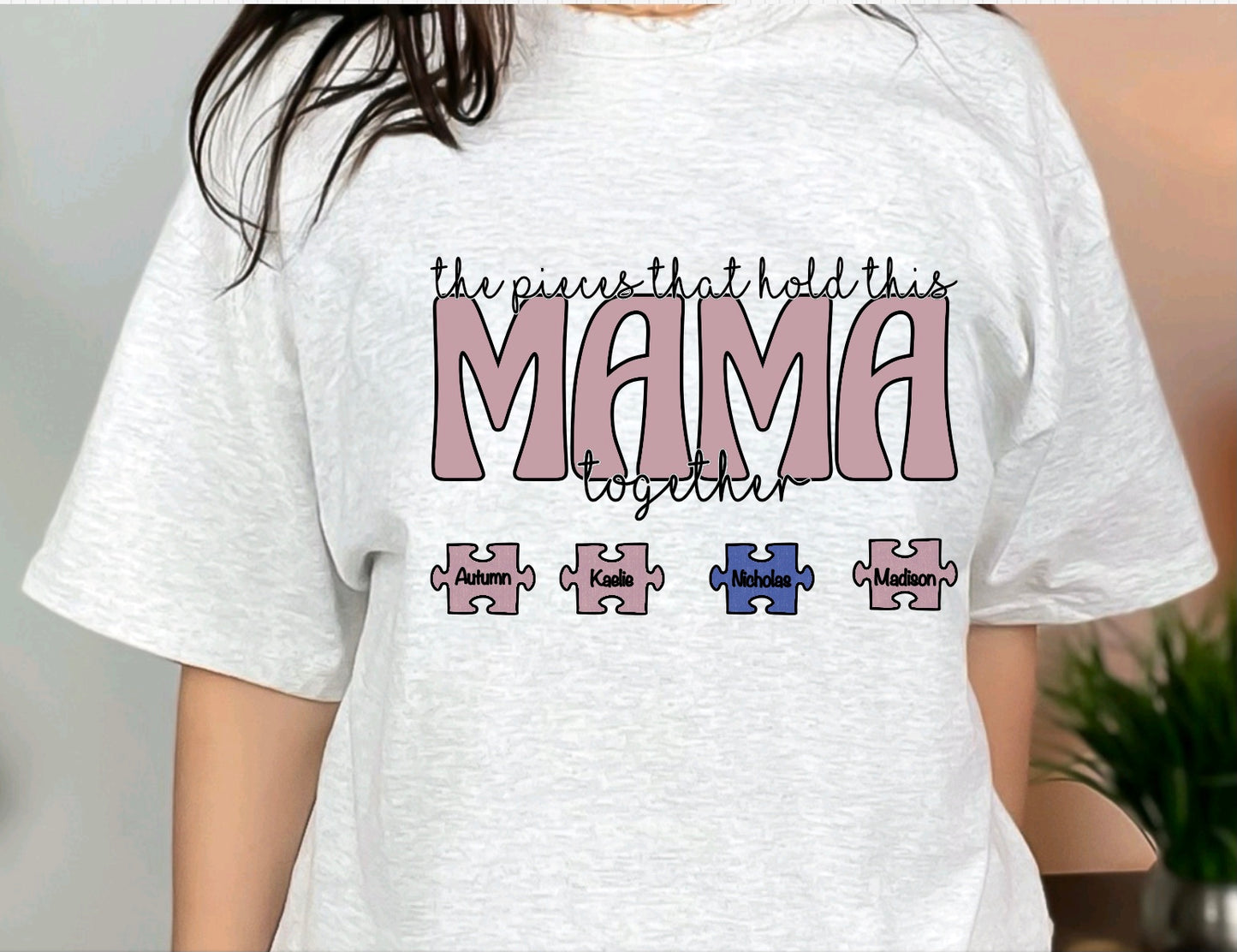 Personalized Mama Shirt